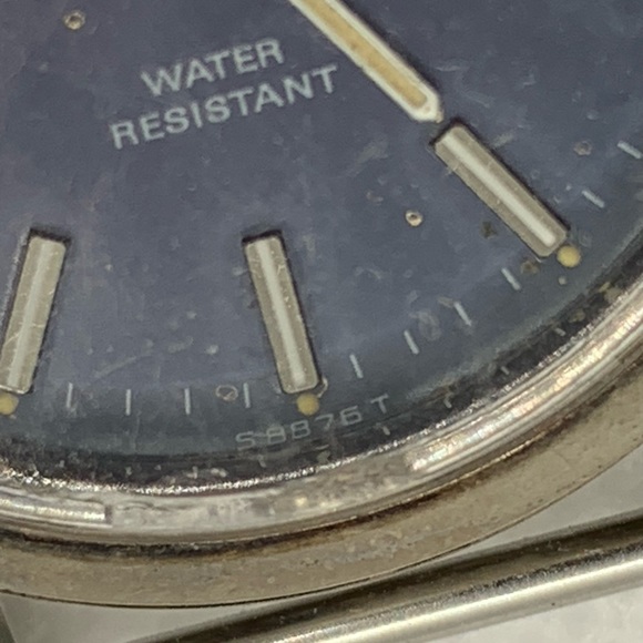 Caravelle Vintage Blue Dial Wind Watch - Picture 4 of 15